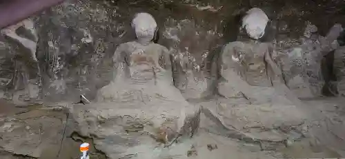 大悲山の石仏(福島県)