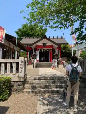 元郷氷川神社の本殿・本堂