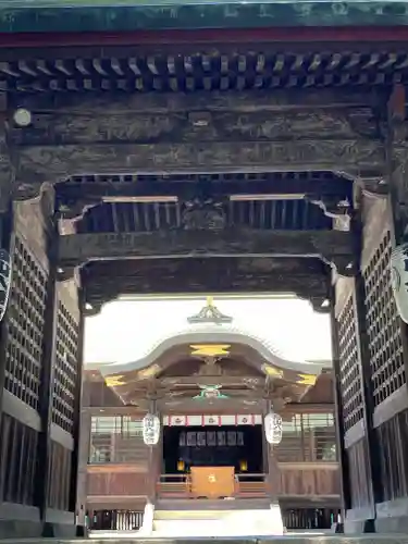 福山八幡宮の山門