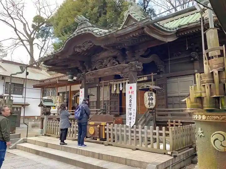 調神社の本殿・本堂