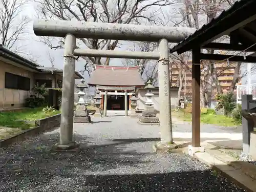 赤木神社の鳥居