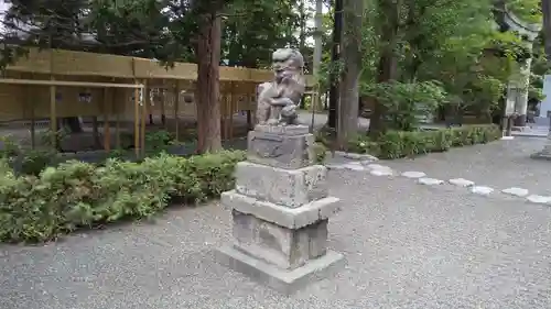 旭川神社の狛犬