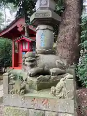 岩槻久伊豆神社の狛犬
