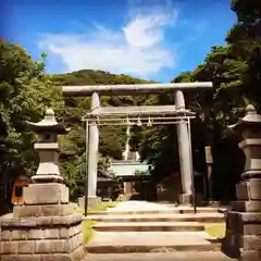 洲崎神社の鳥居