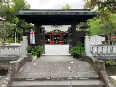 玉村八幡宮の山門・神門