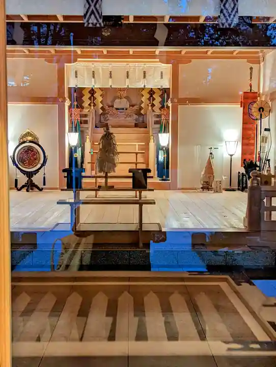 西久保八幡神社の本殿・本堂