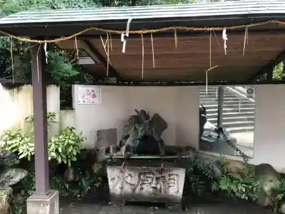 宇治神社の手水舎