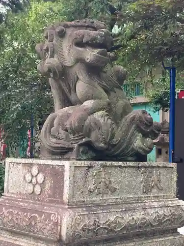 五條天神社の狛犬