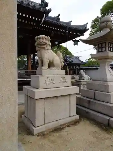 大塩天満宮の狛犬