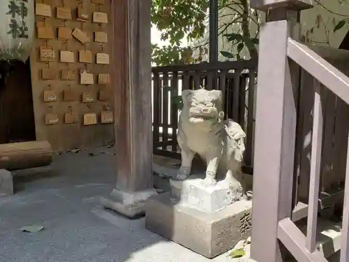 道祖神社の狛犬