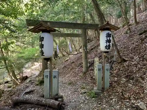  川上山若宮八幡宮の鳥居