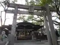 真田山 三光神社の鳥居