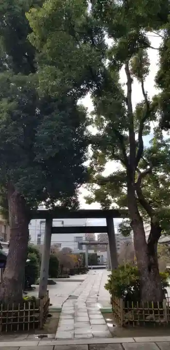 小村井 香取神社の鳥居