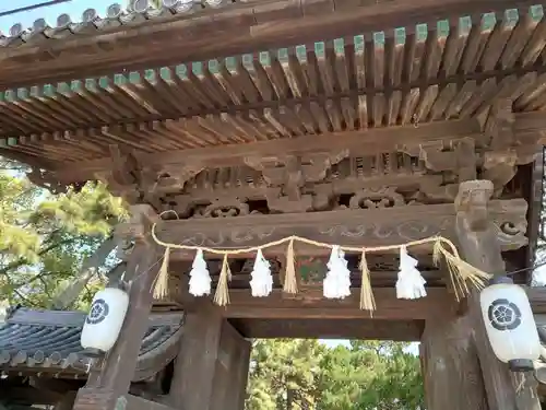 高砂神社の山門・神門