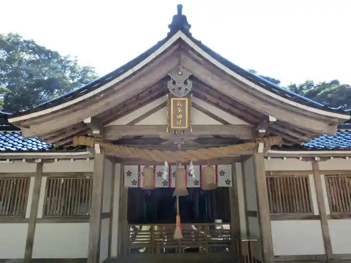 気多神社の本殿・本堂