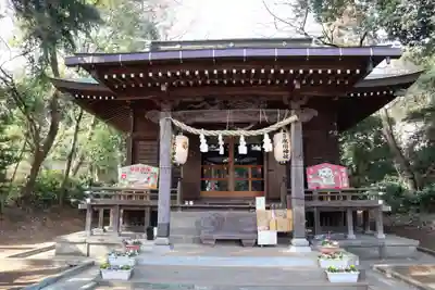 馬場氷川神社の本殿・本堂
