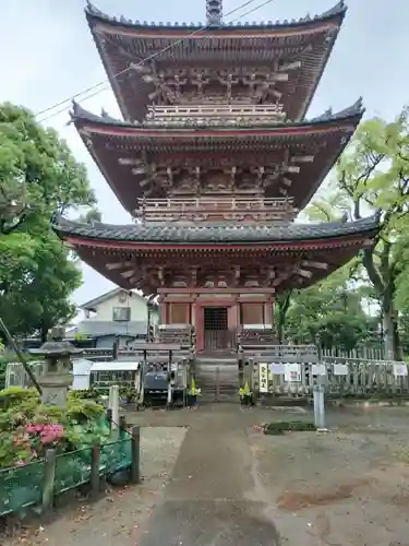 甚目寺の塔