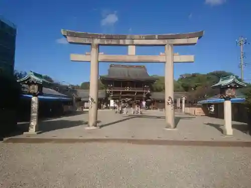 真清田神社の鳥居