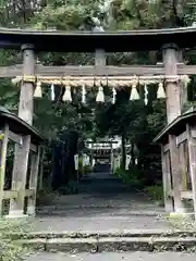 三ケ尻八幡神社の鳥居