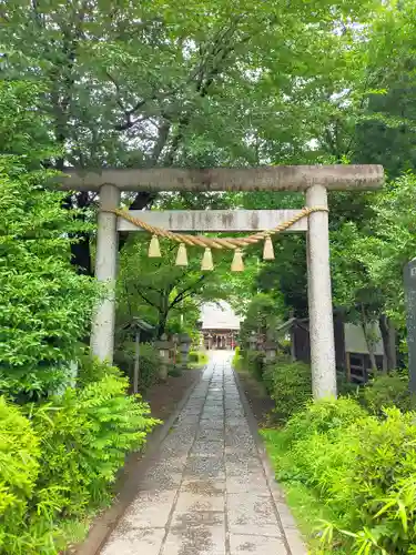 長宮氷川神社の鳥居