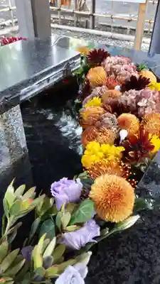 新琴似神社の手水舎