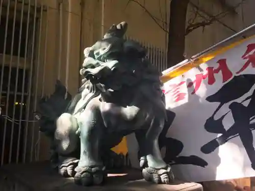 花園神社の狛犬