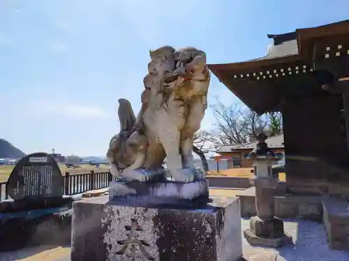 板倉神社の狛犬