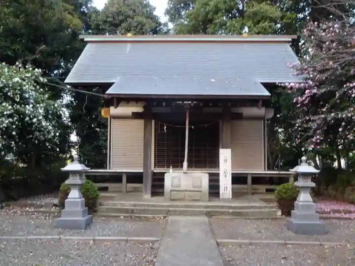 諏訪神社の本殿・本堂