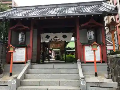 仙台大神宮の山門・神門