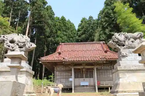 鹿島神社の狛犬