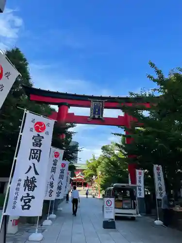 富岡八幡宮の鳥居