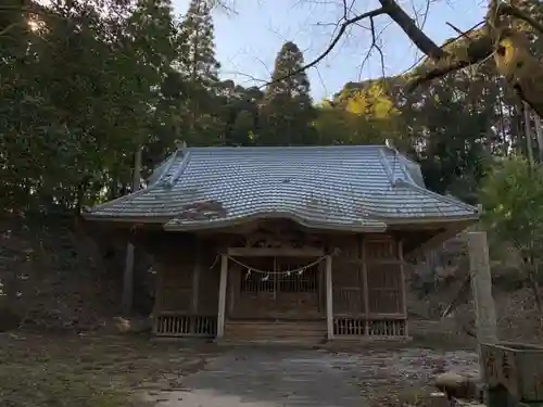 白山神社の本殿・本堂