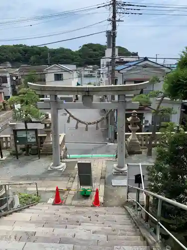 叶神社 (西叶神社)の鳥居