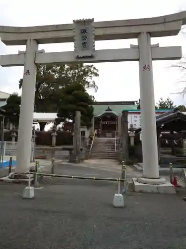 諏訪神社の鳥居