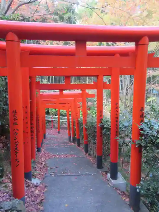 長法稲荷神社の鳥居