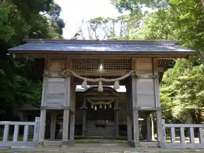 伊勢命神社の山門・神門