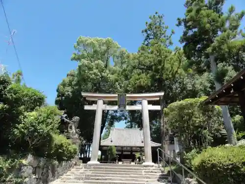 大直禰子神社の鳥居