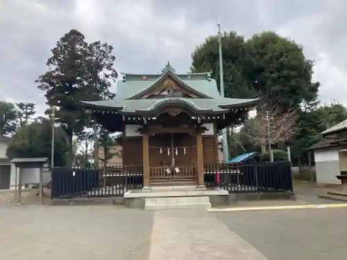 諏訪社の本殿・本堂