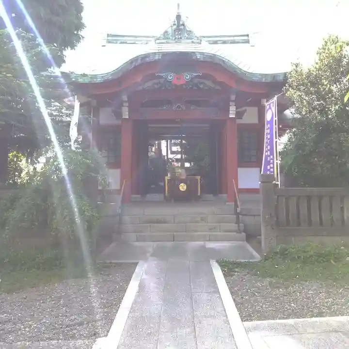 筑土八幡神社の本殿・本堂