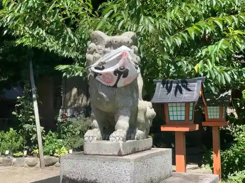 瀬戸神社の狛犬