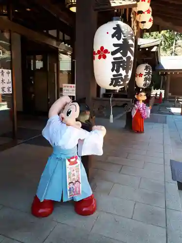 櫻木神社の像