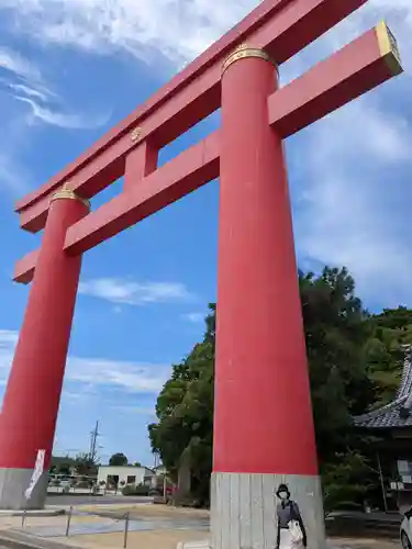 自凝島神社の鳥居