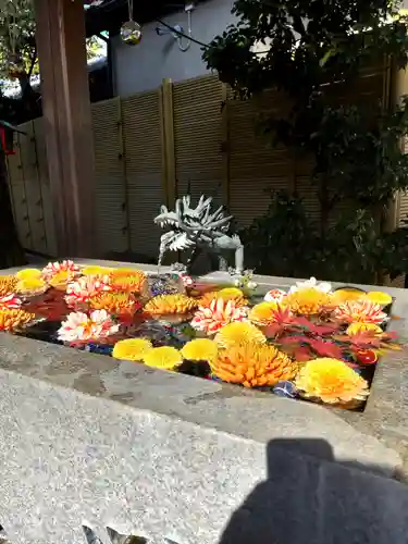蛇窪神社の手水舎