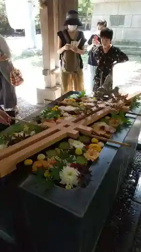 帯廣神社の手水舎