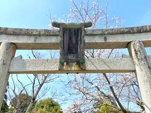 山部神社の鳥居