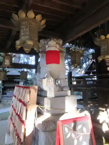 大宝八幡宮の狛犬