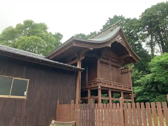 国片主神社の本殿