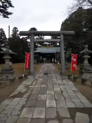 三春大神宮の鳥居