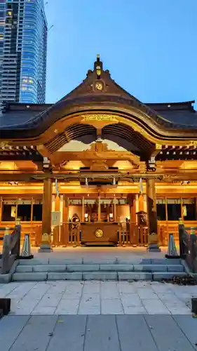 西久保八幡神社の本殿・本堂