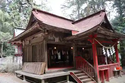 安住神社の本殿・本堂